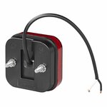 Feu de gabarit 12/24V rouge 65 x 65 mm LED