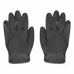 Gants en nitrile Gripp-It XL noirs, boîte distributrice de 50 pieces