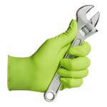 Gants en nitrile Gripp-It XL verts, boîte distributrice de 50 pieces