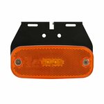 Feu de gabarit lateral 10-30V orange 110x45mm LED avec support