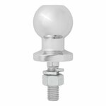Boule d'attelage droite M16 x 50 mm