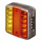 Feu arriere 4 fonctions 98x105mm 14LED PM
