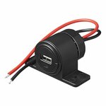 Prise USB en saillie type A 2100 mA 12 V/24 V sous blister