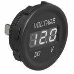 Voltmetre numerique integre 6-30V sous blister