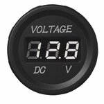 Voltmetre numerique integre 6-30V sous blister