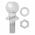 Boule d'attelage droite M22 x 50 mm