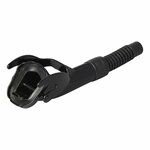 Bec verseur en metal noir flexible adapte a l'essence diesel
