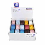 Mini cordon polyester, 3 mm, 20 m, assorti