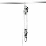 Treuil manuel avec cable en nylon de 20 m