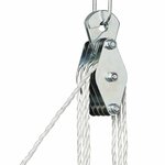 Treuil manuel avec cable en nylon de 20 m