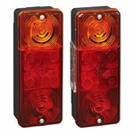 Feu arriere 4 fonctions 210x83mm