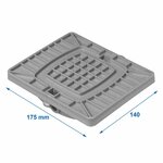 Pieds stabilisateurs XL - lot de 4 pieces