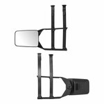 Retroviseur de caravane Basic verre plat 355 x 110 x 160 mm PM
