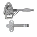 Crochet de valve n° 0 droit 140 mm avec illet a visser sous blister