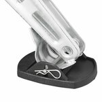 Pieds stabilisateurs avec goupille metallique - lot de 4 pieces
