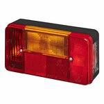 Feu arriere 5 fonctions 194x104mm gauche sous blister
