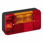Feu arriere 5 fonctions 194x104mm gauche sous blister