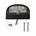 eclairage de plaque d'immatriculation 72x50mm 4LED sous blister