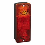 Feu arriere 3 fonctions 210x83mm sous blister