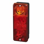 Feu arriere 3 fonctions 210x83mm sous blister