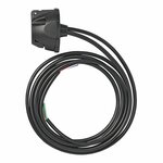 Kit cablage attelage 7+1 broches PVC + cable 1,50M 8 conducteurs