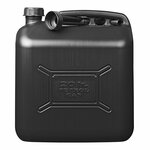 Bidon 20L plastique noir homologue ONU
