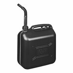 Bidon 20L plastique noir homologue ONU