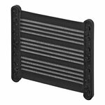 Filet de rangement elastique S 20 x 26,5 cm avec attache en plastique