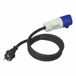 Rallonge 150 cm 3x2,5 mm² de la prise Schuko vers la prise CEE
