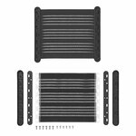 Filet de rangement elastique M 26 x 26,5 cm avec attache en plastique