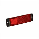 Feu de gabarit 12/24V rouge 126x30mm LED sous blister