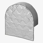 Enjoliveur de roue en aluminium reflechissant pour pneus de 15 a 17 pouces