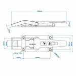 Fermoir a bascule SPP ZB-09A