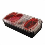Feu arriere 6 fonctions 222x100mm gauche