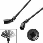 Manivelle 740 mm/19 mm avec cardan pour support d'angle