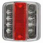 Feu arriere 4 fonctions 98x105mm 14LED avec EC 5 broches