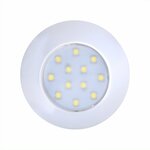 Plafonnier apparent 12 LED 12 V 240 lm  dia 75 x 18 mm