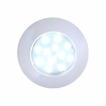 Plafonnier apparent 12 LED 12 V 240 lm  dia 75 x 18 mm