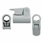 Collier de serrage pour mat de tente a attache rapide 19-22 mm - lot de 4 pieces