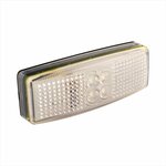 Feu de gabarit 12/24V blanc 110x40mm LED sous blister