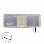 Feu de gabarit 12/24V blanc 110x40mm LED sous blister