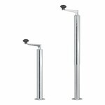 Pied de support 48 mm, extensible 700-650 mm