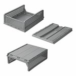 Organisateur de cuisine empilable a 2 niveaux
