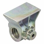 Bloc de broche a equerre  M20 x  dia 15 mm
