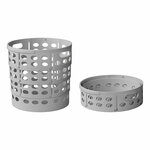 Panier a linge pliable, diametre 35 cm