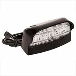 Eclairage de plaque d'immatriculation 12/24V 70x42mm LED 2P. pour 343871/72 sous blister