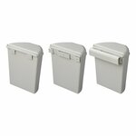 Poubelle avec couvercle 6L pour caravane/camping-car
