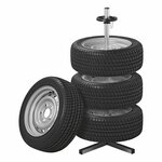Support de jante en aluminium pour 4 pneus