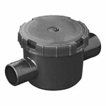 Siphon avec 2 raccords diametre 39 mm
