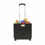 Chariot de transport avec caisse pliante 25 kg